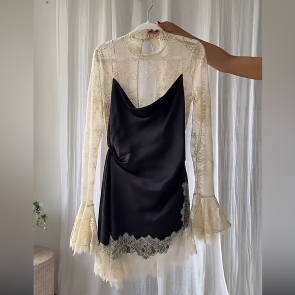 ZW COLLECTION LIMITED EDITION COMBINATION MINI DRESS - Picture 8 of 16